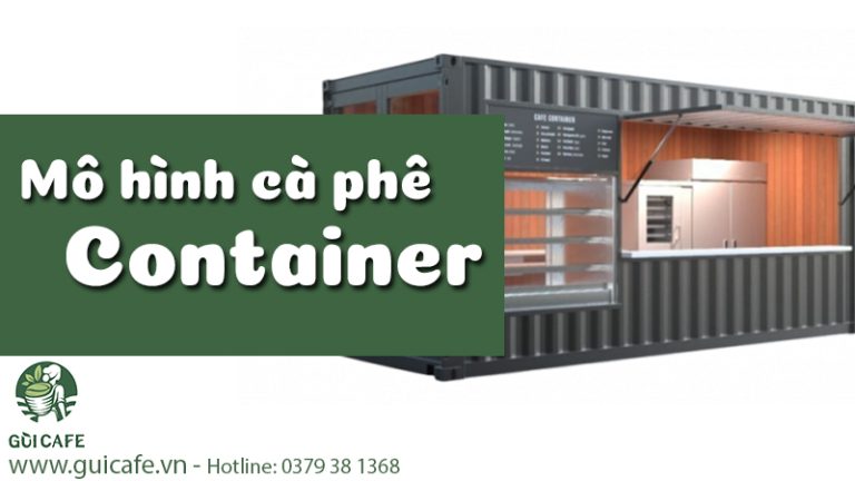 quán cà phê container